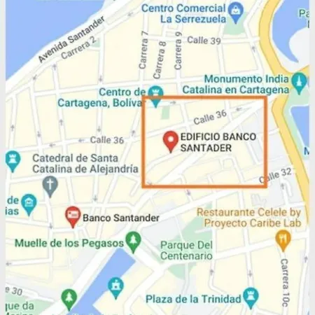 Apto Centro Comodo 3 Piso -- 1 * Cartagena