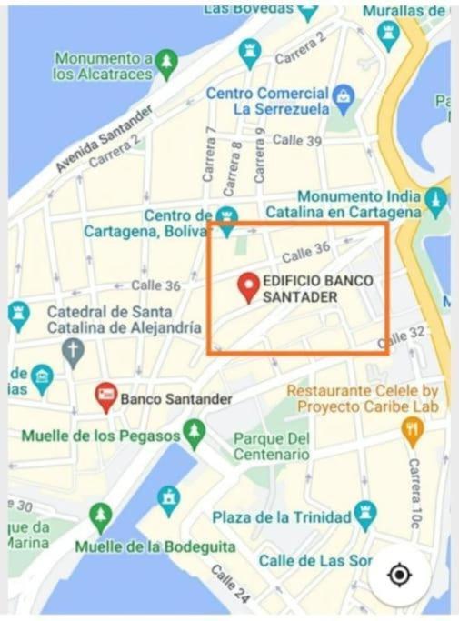 Apto Centro Comodo 3 Piso -- 1 * Cartagena